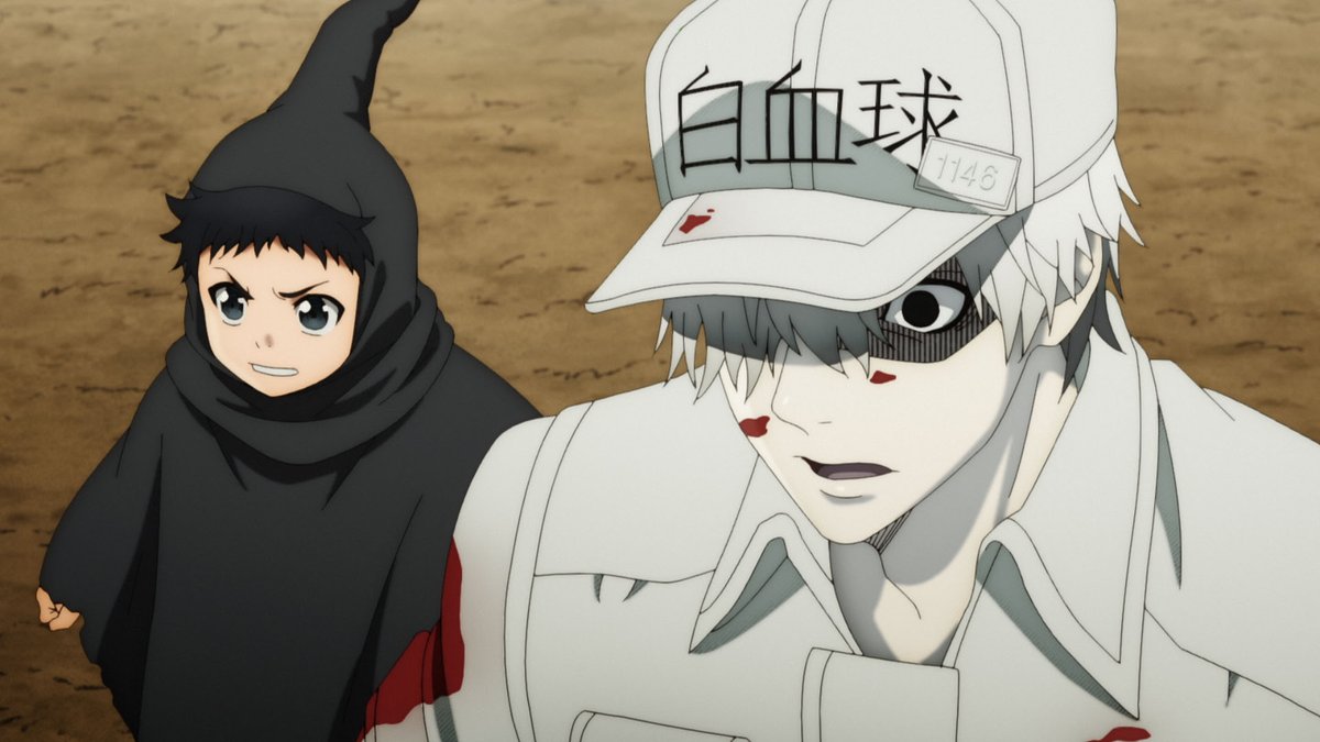 Cells at Work White Blood Cell Anime HD 4K Wallpaper 53021