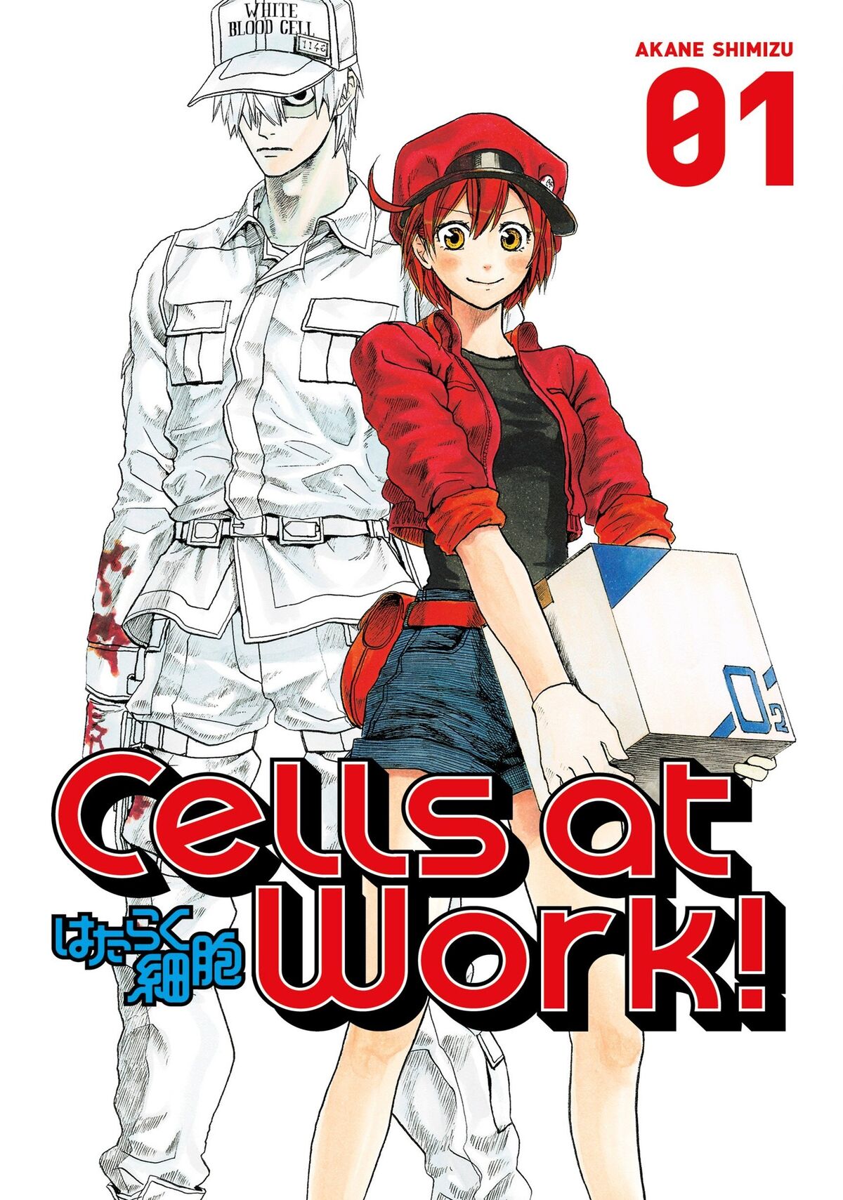Characters appearing in Cells at Work! Lady Manga