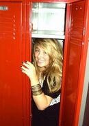 Just hiding in the red locker