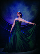 Green gown from the first CW tour