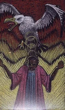 Puzzle Guardian of the box, which summon The Ferryman