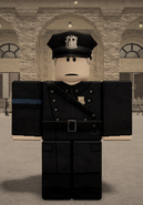 Talona Parish Police Officer acting as a Civil Guardsman.