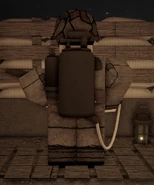 Aquilan Flame tank backside.