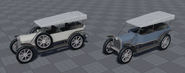 Two variations of a car that can be found in Route 23