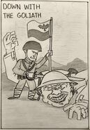 "Down with the goliath" by siegercharlie.