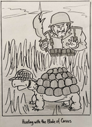 "Hunting with the blade of Corvus" by siegercharlie.