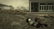 Dead Cetan soldier in a Cetan trench near A.
