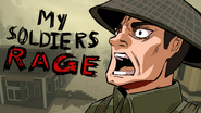 Drawing of a Cete Soldier yelling out for his comrades as they charge into their inevitable doom by c40z.