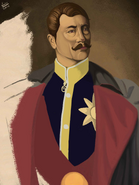 "Unfinshed Portrait of Aran Tau" by richard_izan.