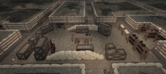 Close up of Point B's Spawn Area.