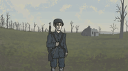 "Corvun soldier on the southern front" by pavisimo.