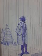 "Antarean officer during the northern campaigns" by WestPigeon.