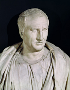 Example 2: Image shows the roman statesman Cicero; hence it should be called "Cicero".