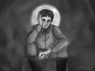 "Aquilan Soldier taking a smoke break" by theblanksoul.