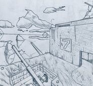 "Centauri Coastal Battery, Sagittarius Strait, 1942" by thedomonoah.