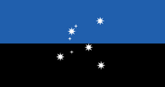 The first official Aquilan flag