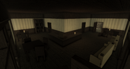 The inside of the lounge by Point B.