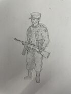 "Columban soldier" by jackfish.