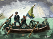 "Crossing the Inanis." by blued_s.