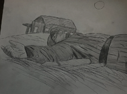 "Antarean corpse in Mon Planus" by Starscape engineer.