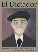 Lithograph Illustration of Xavier Navarro by foretss.