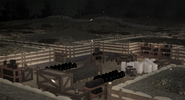 Close up of Point D's ammunition reserves and cargo.