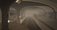 Altair Station South Side Platform.