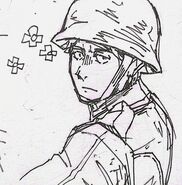 "Average war criminal in centaura (Aquilan Soldier)", by sergeant_kolibri.