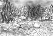 "Ants pinned down in Roland's Prairie" by bumbum9277.
