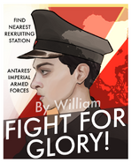 "Antares Imperial Army recruitment poster." by .willowg.