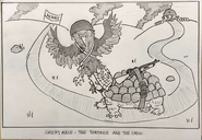 "Great Race: The Tortoise and the Crow" by siegercharlie.