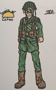 "Cetan Imperial Army Soldier" by Bassasteroid2008.