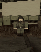 Player being set on fire by a flamethrower.