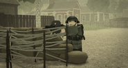 Front of Cetan Machine Gunner.