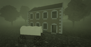 Exterior of the building outside the Corvun spawn.