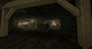 Mineshaft interior.