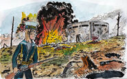 "The final battle of Whitemouth of Estuary" by d1eadman.