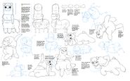 Wammawink model sheet by Evan Palmer, Lead Character Designer