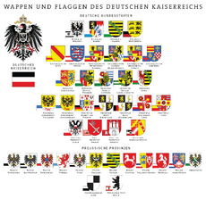 Wappen und Flaggen des Deutschen Reichs und der Preußischen Provinzen