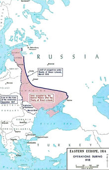 Map Treaty of Brest-Litovsk-en