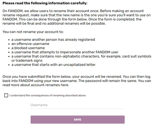 Um screenshot do novo UserRenameTool