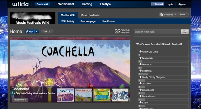 Our music junkies added more festivals, lineups, and dates to the Music Festivals Wiki