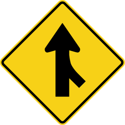 Merge sign