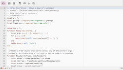 Module (Lua) syntax highlighting