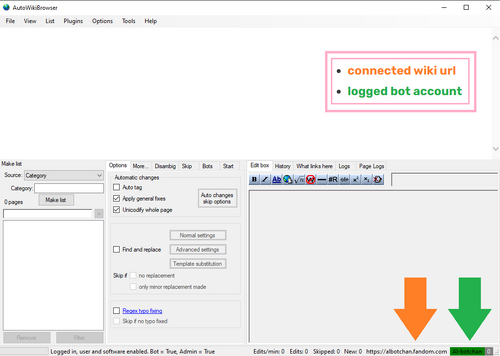 Guide to Get and Use AutoWikiBrowser - 14 logged