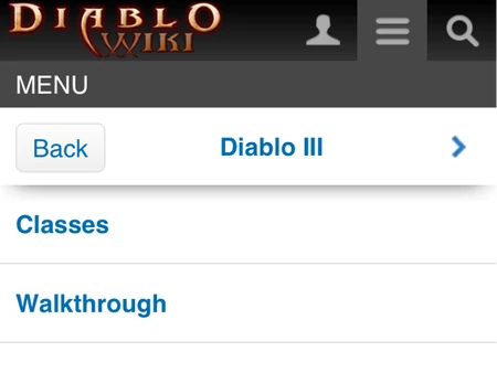 Wiki navigation includes up to three levels of sub-nav menus.