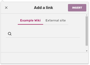 VE link interface