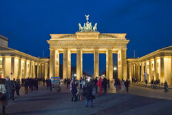 Berlin Brandenburger Tor Abend