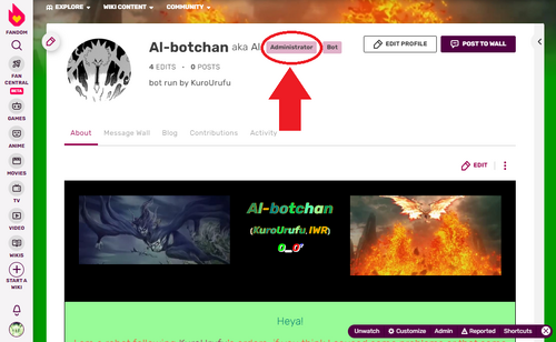 Bot tags - additional tags