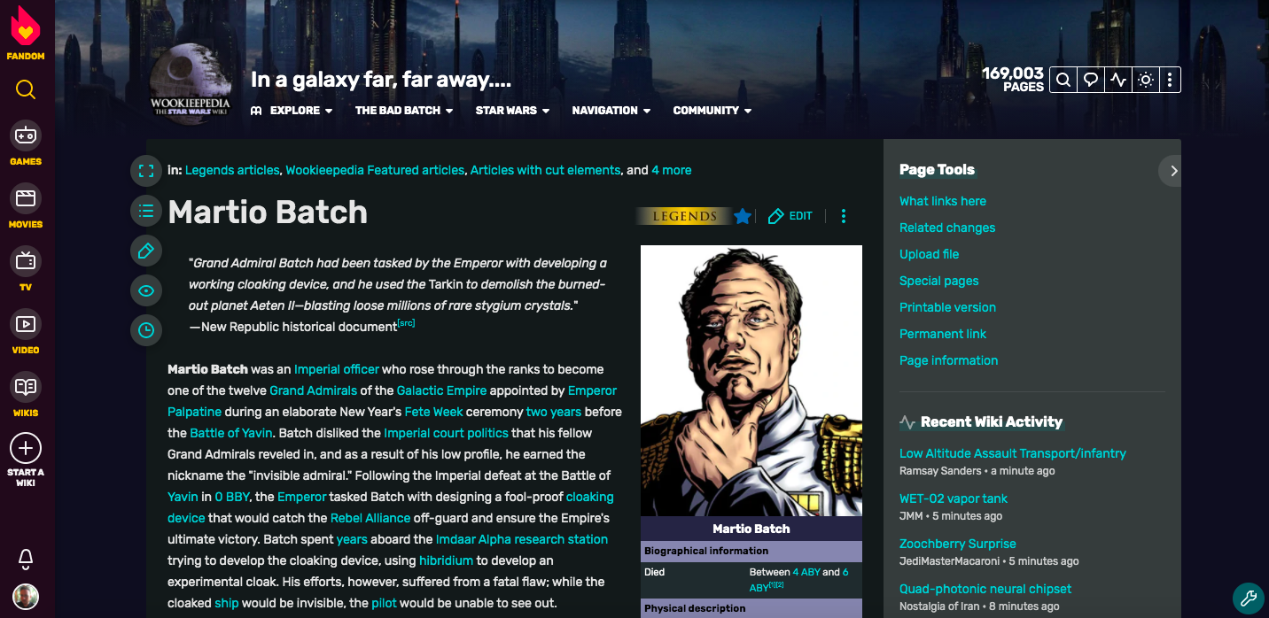 User blog:Craiglpalmer/Wikia is now Fandom powered by Wikia